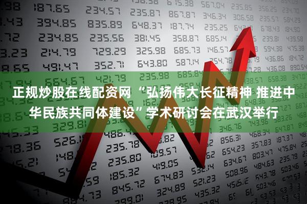 正规炒股在线配资网 “弘扬伟大长征精神 推进中华民族共同体建设”学术研讨会在武汉举行